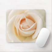 Tapis De Souris Beau rose frais (Avec souris)