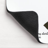 Tapis De Souris Beau Rose Mousepad. (Coin)