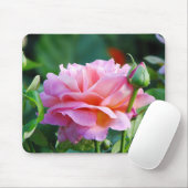 Tapis De Souris Beau rose Mousepad de rose (Avec souris)