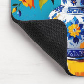 Tapis De Souris Beau vase de fleurs (Coin)