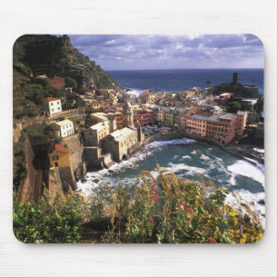 Tapis De Souris Beau village de Vernazza dans les Cinque