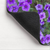 Tapis De Souris Beaucoup de fleurs phiox violet foncé (Coin)
