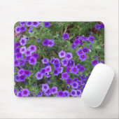 Tapis De Souris Beaucoup de fleurs phiox violet foncé (Avec souris)