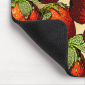 Tapis De Souris Beaucoup de fraises (Coin)