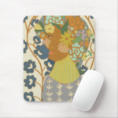 Tapis De Souris Beauté botanique (Avec souris)