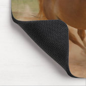 Tapis De Souris Beauté Brown Mousepad (Coin)