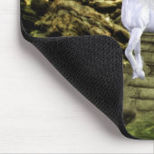 Tapis De Souris Beauté de blanc de licorne (Coin)