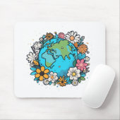 Tapis De Souris Beauté de la Terre (Avec souris)