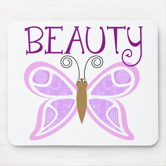 Tapis De Souris Beauté des papillons (Devant)