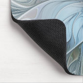 Tapis De Souris Beauté élégante Moderne Abstraite Fractal Art Flow (Coin)