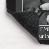 Tapis De Souris Beauté intérieure Rosebud Motivational Mousepad (Coin)