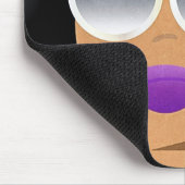 Tapis De Souris Beauté Mousepad d'Afro (Coin)