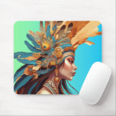 TAPIS DE SOURIS BEAUTÉ NATIVE #1 (Avec souris)