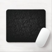 Tapis De Souris Beauté noire Mousepad (Avec souris)