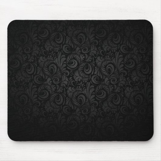 Tapis De Souris Beauté noire Mousepad (Devant)