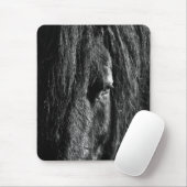 Tapis De Souris Beauté noire - Mousepad (Avec souris)