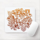 TAPIS DE SOURIS BEAUTÉ SAUVAGE (Avec souris)