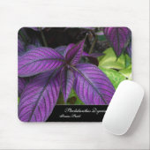Tapis De Souris Beauté violette Mousepad (Avec souris)