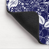 Tapis De Souris Beautés botaniques Bleu (Coin)