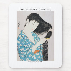 Tapis De Souris Beautés des femmes japonaises - Goyō Hashiguchi 