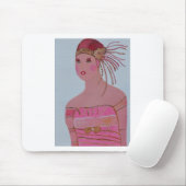 Tapis De Souris Beautiful Lady 3 (Avec souris)