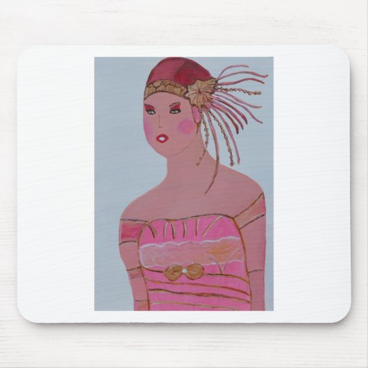 Tapis De Souris Beautiful Lady 3 (Devant)