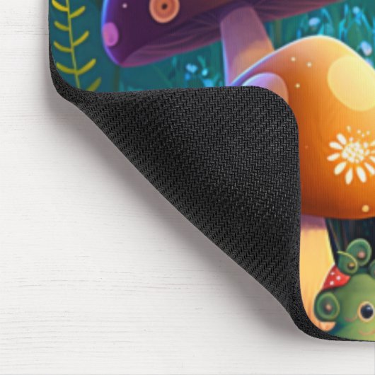 Tapis De Souris Beaux champignons mignons (Coin)