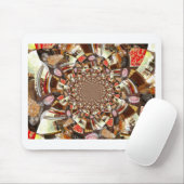 Tapis De Souris Beaux gâteaux et desserts (Avec souris)