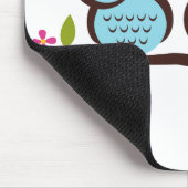 Tapis De Souris Beaux hiboux (Coin)