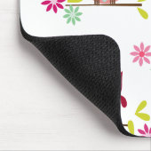 Tapis De Souris Beaux hiboux Mousepad (Coin)
