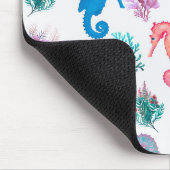 Tapis De Souris Beaux hippocampes (Coin)