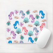 Tapis De Souris Beaux hippocampes (Avec souris)