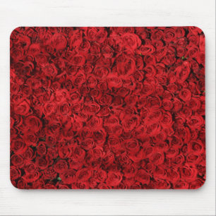 Tapis De Souris Beaux roses rouges Mousepad