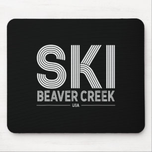 Tapis De Souris Beaver Creek Station de ski Usa Rocky Mountains Am