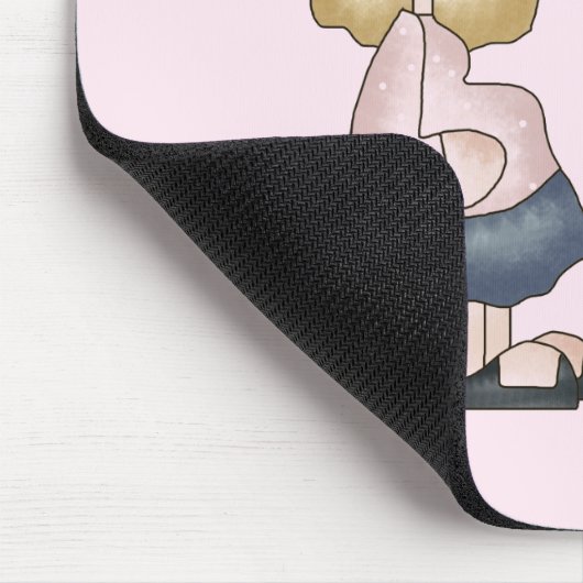 Tapis De Souris Bébé attendu - T-shirts et cadeaux de cigogne (Coin)