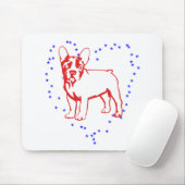 Tapis De Souris Bébé Bouledogue (Avec souris)