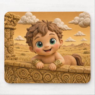 Tapis De Souris Bébé centaure mignon, mythique