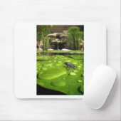 Tapis De Souris Bébé crapaud dans l'étang (Avec souris)