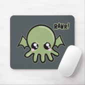 Tapis De Souris Bébé Cthulhu de Cutie (Avec souris)