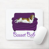 Tapis De Souris Bébé de basset (Avec souris)