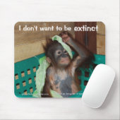 Tapis De Souris Bébé de Pouty de conservation de faune (Avec souris)