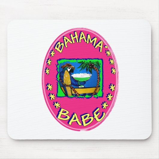 Tapis De Souris Bébé des Bahamas (Devant)