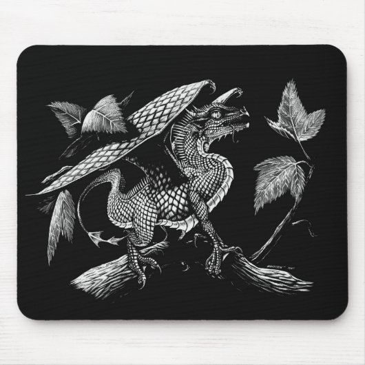 TAPIS DE SOURIS BÉBÉ DRAGON (Devant)