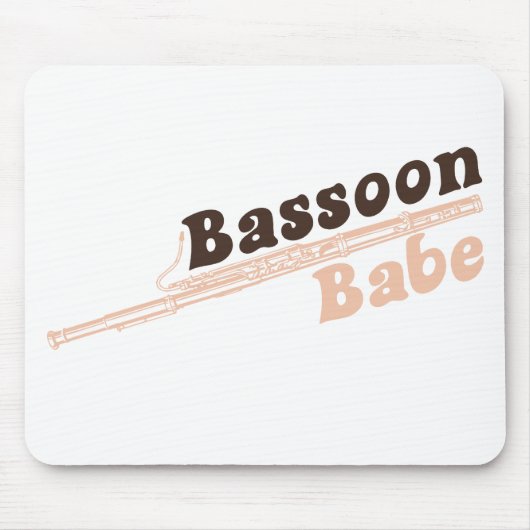 Tapis De Souris Bébé du basson (Devant)