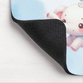 Tapis De Souris bébé éléphant avec ballons (Coin)