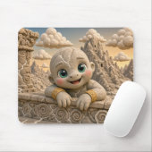 Tapis De Souris Bébé Géant Mignon, Mythique (Avec souris)
