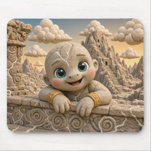 Tapis De Souris Bébé Géant Mignon, Mythique