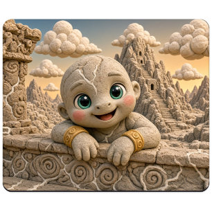 Tapis De Souris Bébé Géant Mignon, Mythique