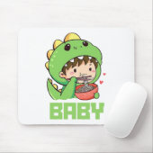 Tapis De Souris bébé godzilla (Avec souris)
