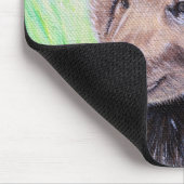 Tapis De Souris Bébé Grizzly Peinture Ours Pad Souris (Coin)